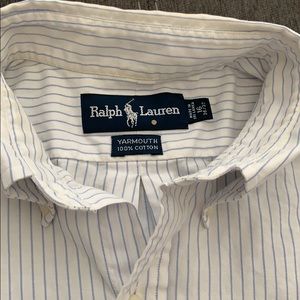 Ralph Lauren Yarmouth Long Sleeved Striped Shirt